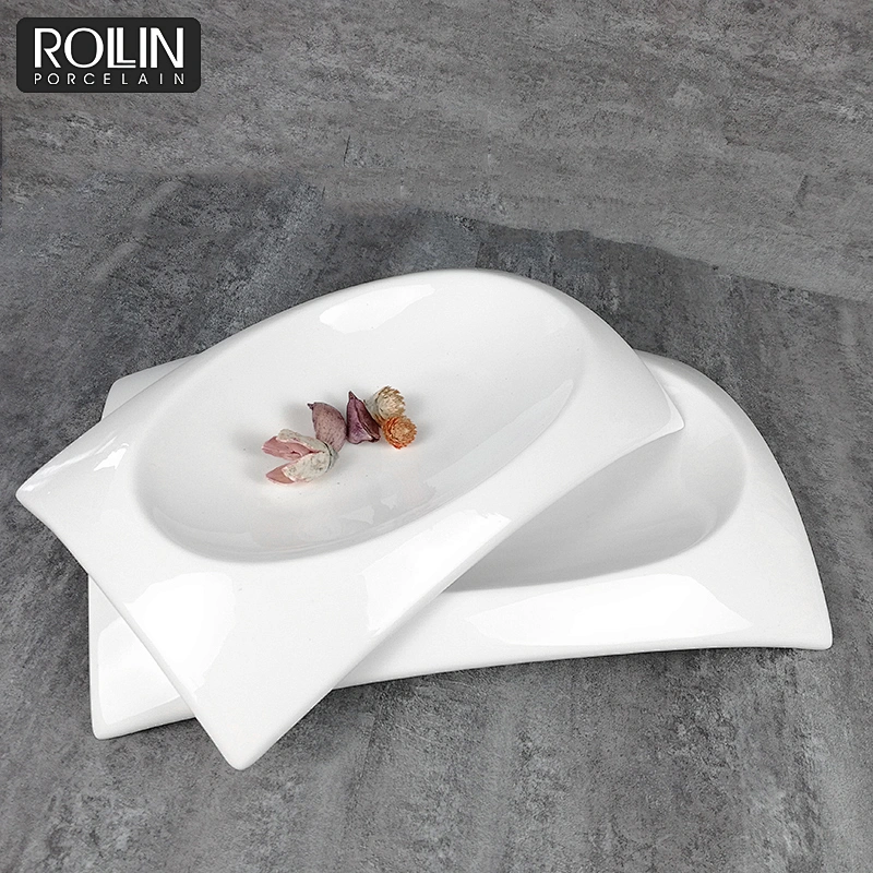 Best selling hotel dinnerware square shape 7