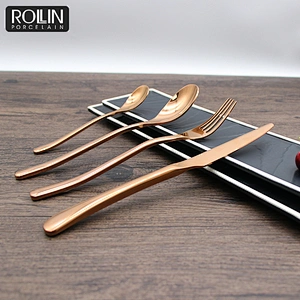 Low MOQ High Quality Stainless Steel Fork Spoon Knife Cutlery