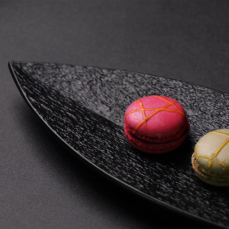 2020 New style black white ceramic dinner plates porcelain dinner sets restaurant dinnerware