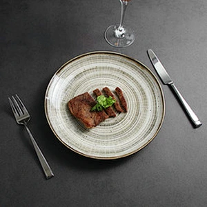 Western Annual Ring 12 piece ceramic dinner plates bowls porcelain tableware dining set