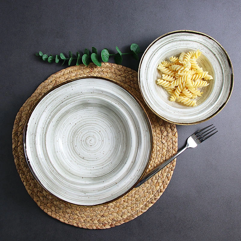 2020 Hot Sale New Design Porcelain Dinnerware Wedding Nordic Plates Set