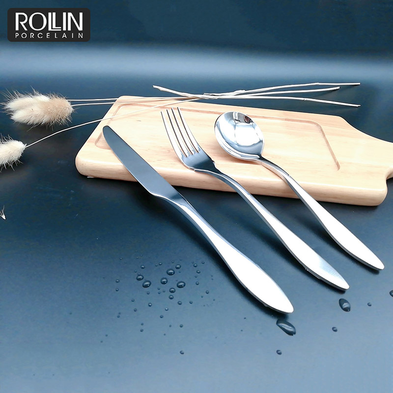 Dessert Knife Dessert Spoon and Dessert Fork for Hotel and Restaurant