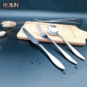 Dessert Knife Dessert Spoon and Dessert Fork for Hotel and Restaurant