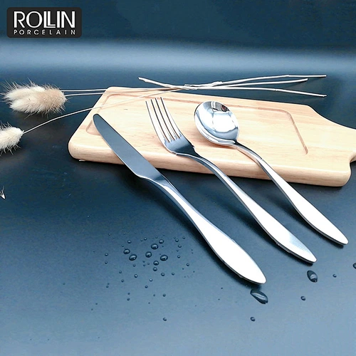 Dessert Knife Dessert Spoon and Dessert Fork for Hotel and Restaurant