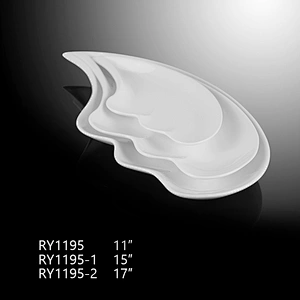 High quality restaurant Dinner Plates Special Design porcelain Plates