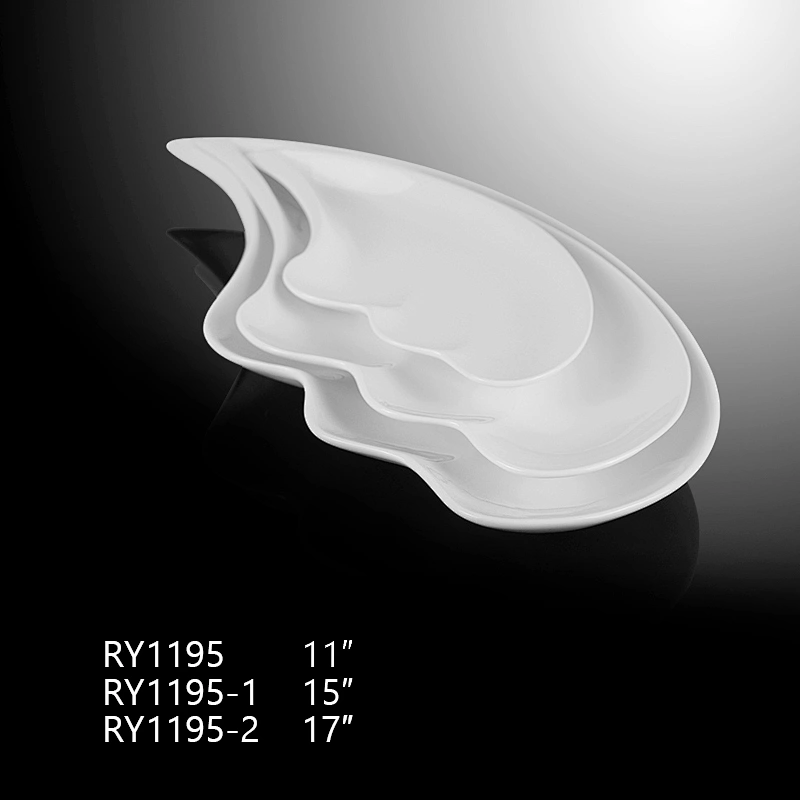 High quality restaurant Dinner Plates Special Design porcelain Plates