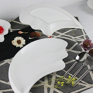 High quality restaurant Dinner Plates Special Design porcelain Plates