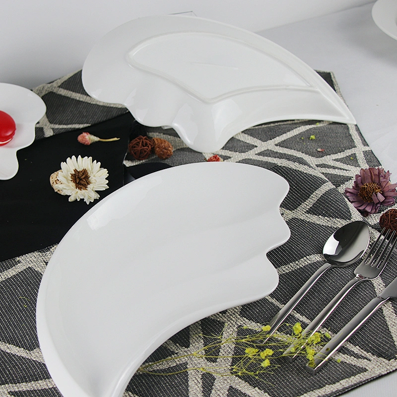 High quality restaurant Dinner Plates Special Design porcelain Plates