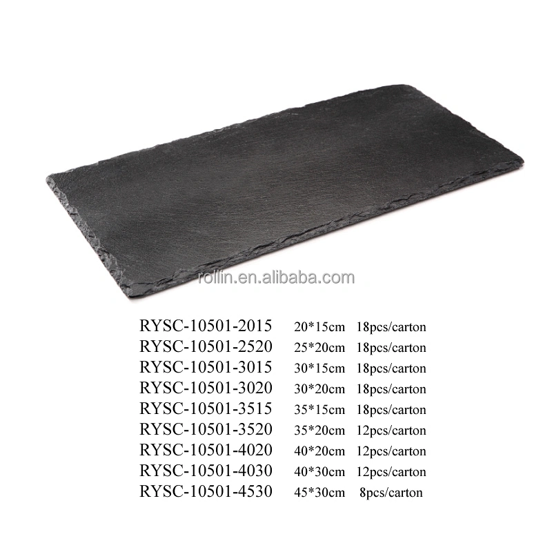 Fast Hot Plate Natural Slate Steak Stone For Cooking