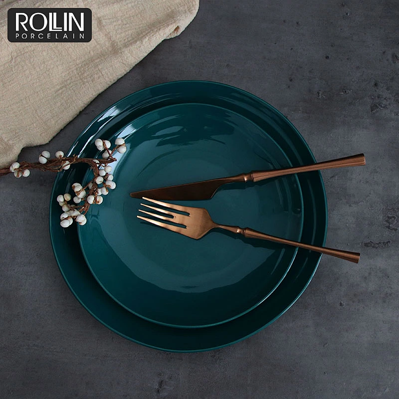 Wholesale Western Dinnerware Sets Christmas dinner plates Side Plates  for Home and Restaurant