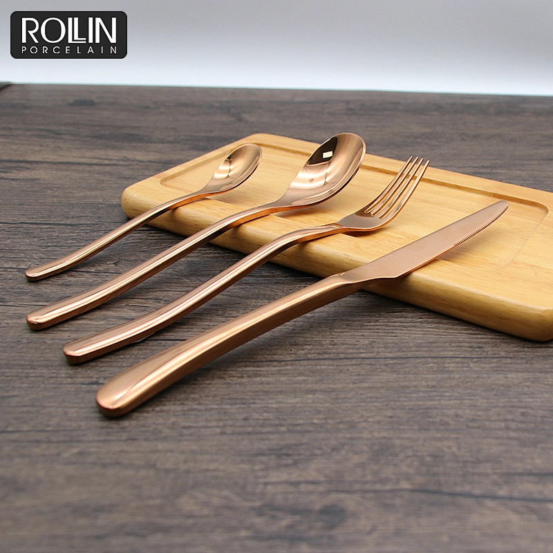 Low MOQ High Quality Stainless Steel Fork Spoon Knife Cutlery