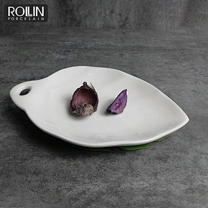 wholesale white porcelain dessert dish sauce dish factory supply directly