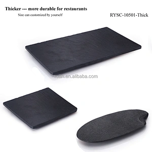 Fast Hot Plate Natural Slate Steak Stone For Cooking
