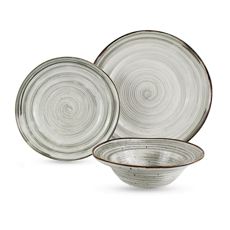2020 Hot Sale New Design Porcelain Dinnerware Wedding Nordic Plates Set