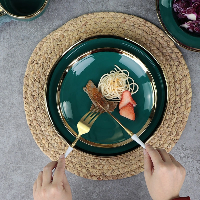 Top sale restaurant porcelain ceramic plates sets dinnerware tableware plate