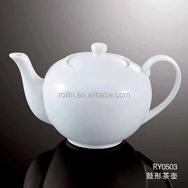Hot sell Restaurant Ceramic coffee cup Tea, Chip-resistant Porcelain Pot Coffee Set, Commercial Crockery Tea & Coffee Pot
