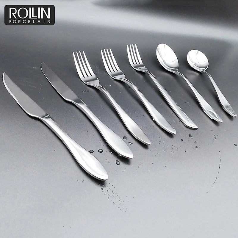 Dessert Knife Dessert Spoon and Dessert Fork for Hotel and Restaurant