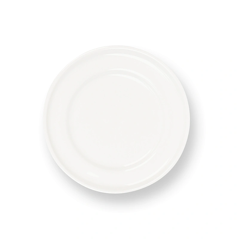 Hotel Banquet Used White Ceramic All Size Round White Porcelain Dinner Plate