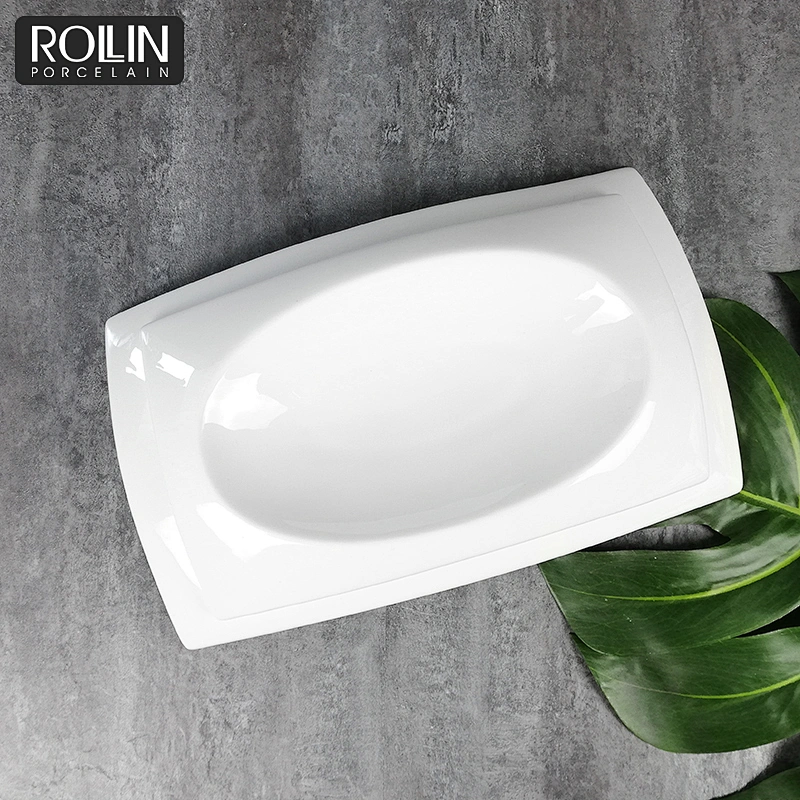 Best selling hotel dinnerware square shape 7