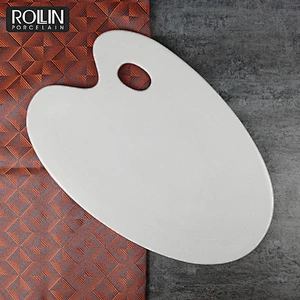 white tableware porcelain plate ceramic serving plate