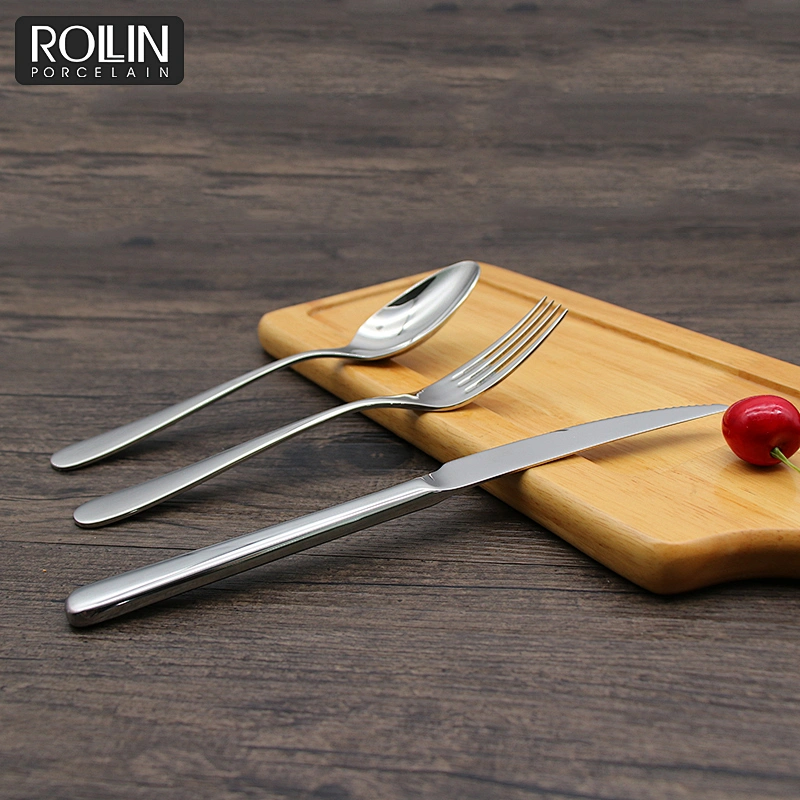 Cheap Cutlery Table Knife Table Fork and Table Spoon for Wedding