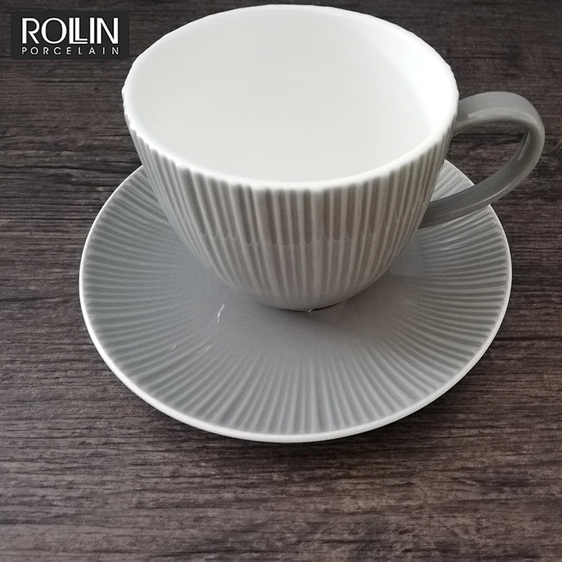 High quality Hotel Used Tableware White Ceramic Bone China On-glazed Luxury Dinnerware Sets