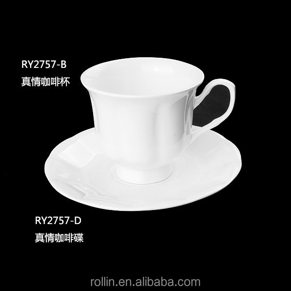 Wholesale ceramic porcelain & stoneware coffee mug cup,cappuccino/espresso/cofee/tea drinking cups set,cafe cup and saucer set