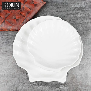 Restaurant tableware bulk dinner plates dinnerware set ceramic porcelain dinner plate sets