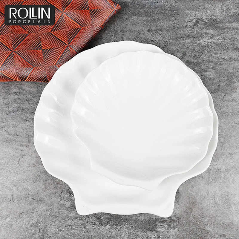 Restaurant tableware bulk dinner plates dinnerware set ceramic porcelain dinner plate sets