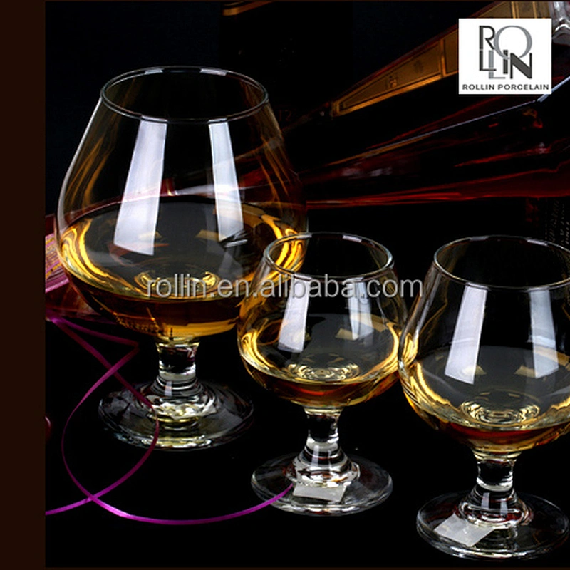 Short stem Brandy Snifter Glasses--Liquor Glass Bar Cups
