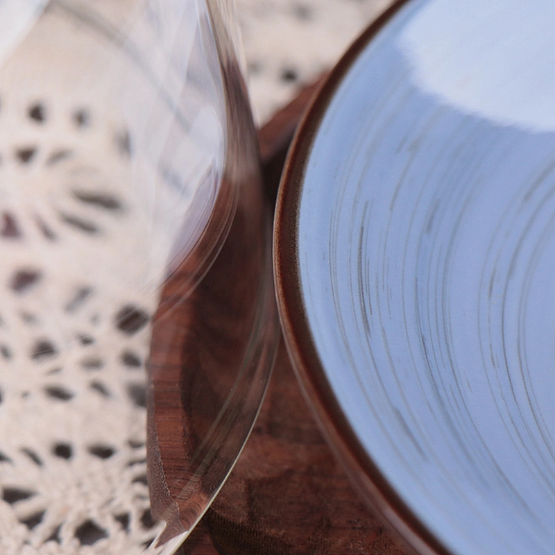 Wholesale color glazed ceramic porcelain restaurant kitchen dinner dishes plates