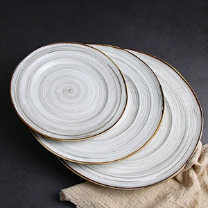 2020 Hot Sale New Design Porcelain Dinnerware Wedding Nordic Plates Set