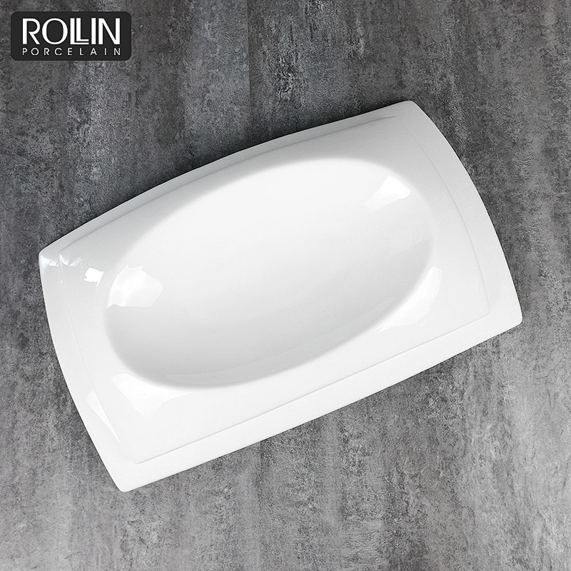 Best selling hotel dinnerware square shape 7