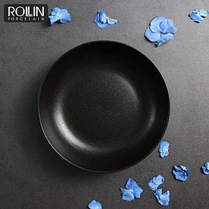 Guangzhou New Product Porcelain Colored Chinaware  Dinner set for Hotel and Restaurant