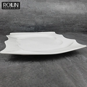 Wholesale custom size wedding plate Japanese porcelain plates for dinner