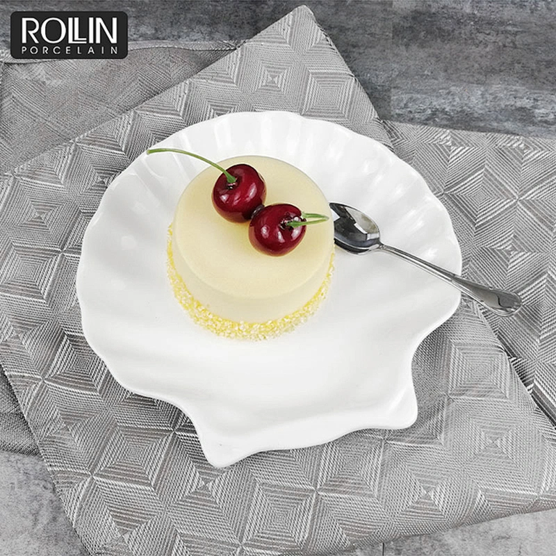 Restaurant tableware bulk dinner plates dinnerware set ceramic porcelain dinner plate sets