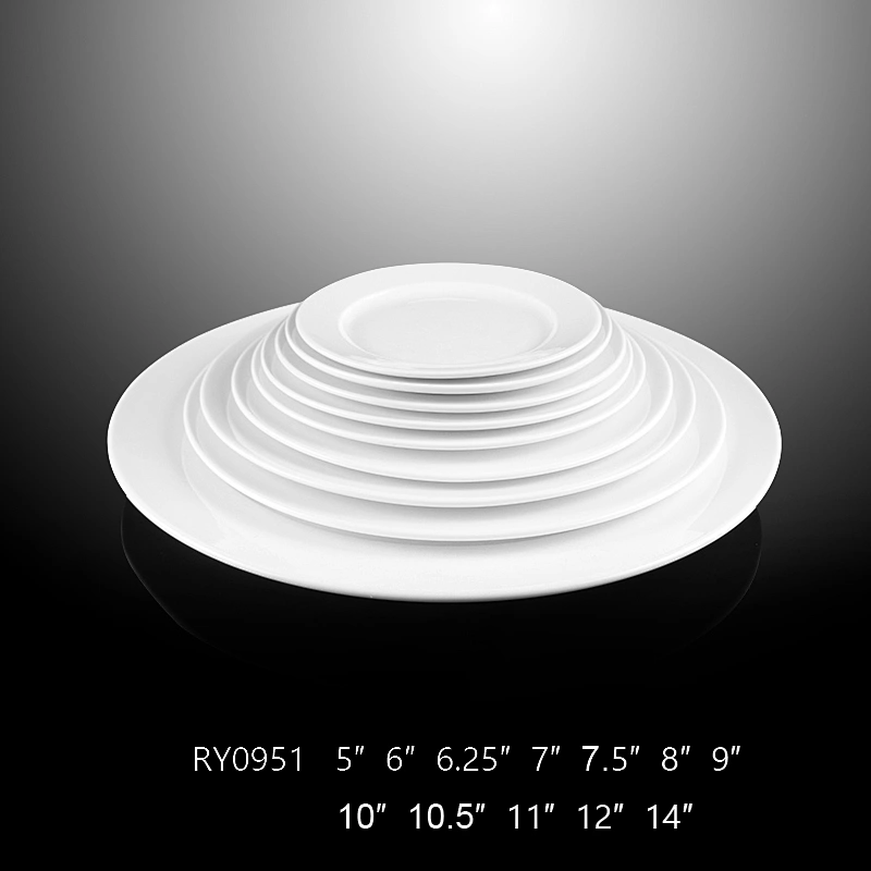 Hot sale home used white dinnerware plates sets dinnerware ceramic