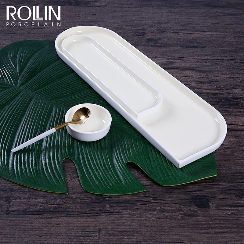 Hotel restaurant used color glazed banquet wedding dinner plate set ceramic porcelain color dinnerware