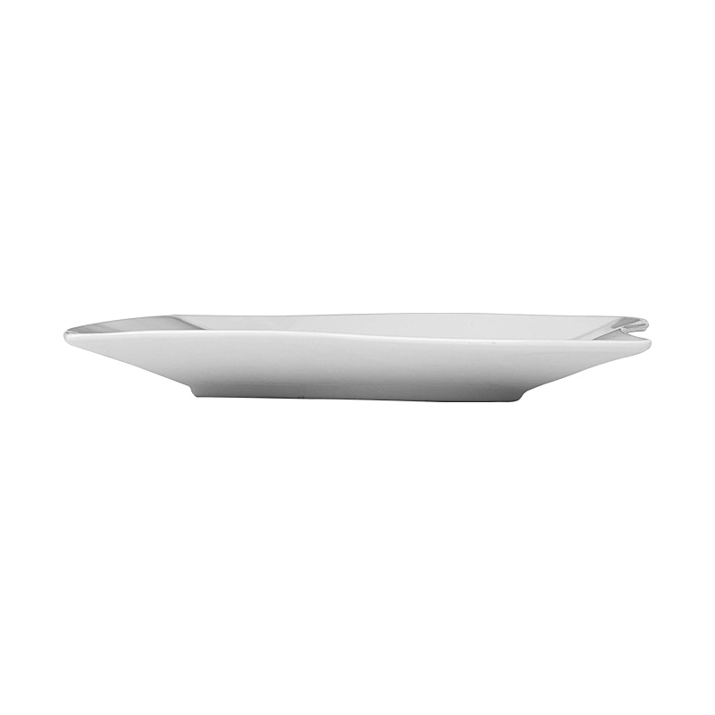 Custom Square porcelain moroccan plate food serving tray dinner plates ceramic serving plate