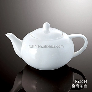 Hot sell Restaurant Ceramic coffee cup Tea, Chip-resistant Porcelain Pot Coffee Set, Commercial Crockery Tea & Coffee Pot