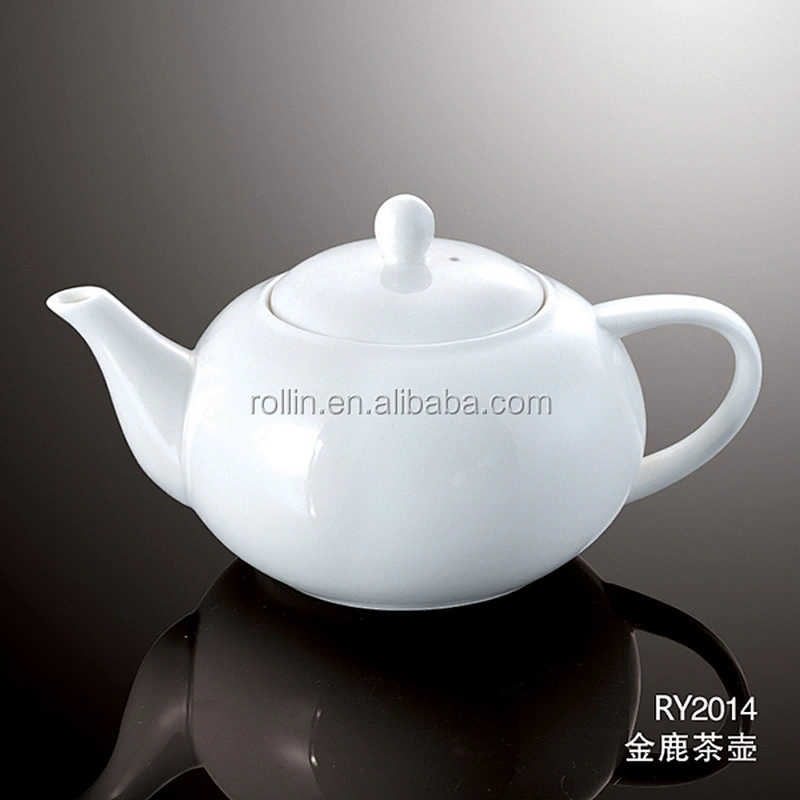 Hot sell Restaurant Ceramic coffee cup Tea, Chip-resistant Porcelain Pot Coffee Set, Commercial Crockery Tea & Coffee Pot