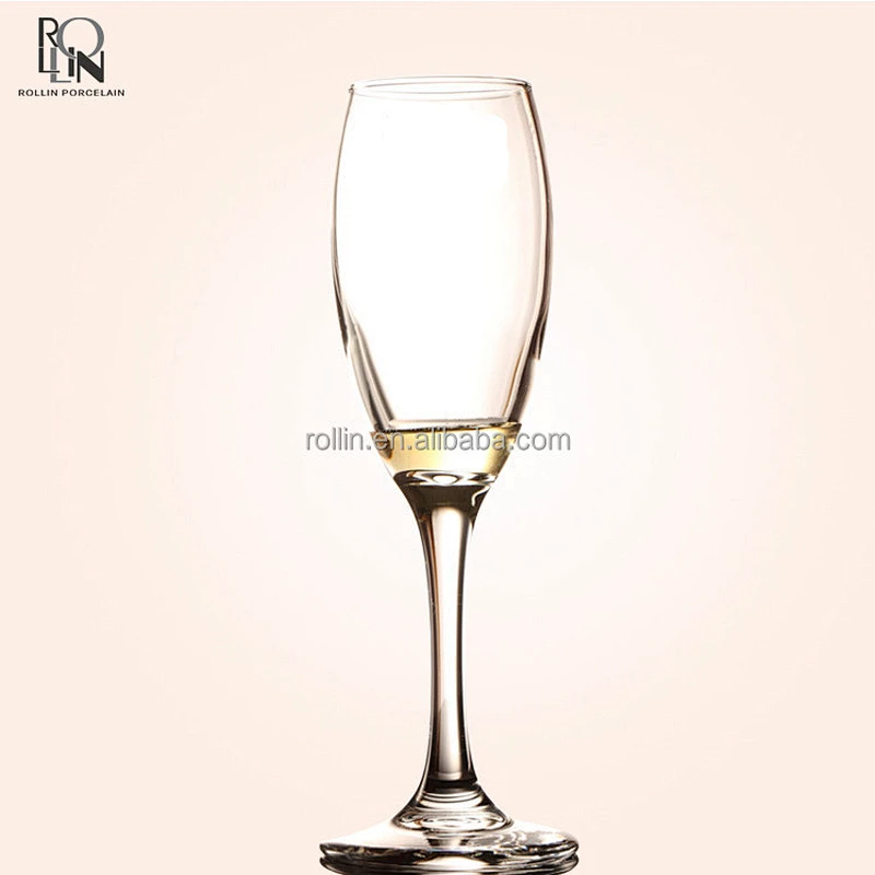 Wholesale glassware popular glass wineglass wedding champagne glass flute