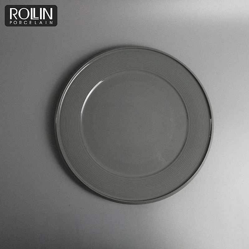 glaze dinnerware  hotel  tableware ceramic plates for restaurants