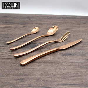 Low MOQ High Quality Stainless Steel Fork Spoon Knife Cutlery