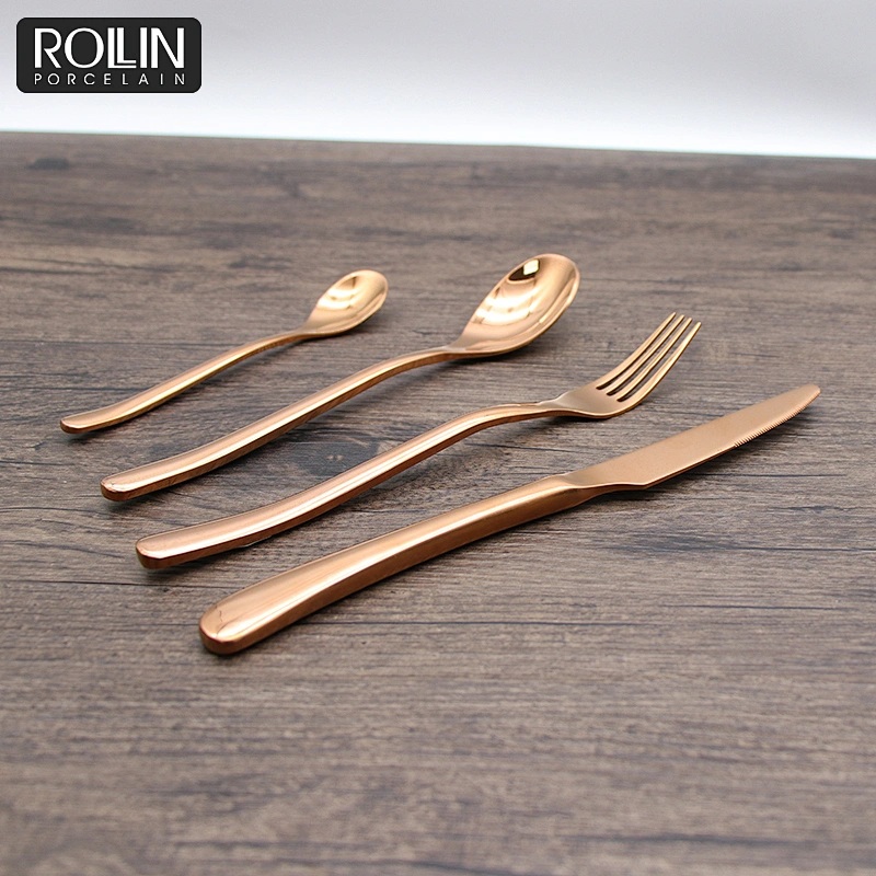 Low MOQ High Quality Stainless Steel Fork Spoon Knife Cutlery