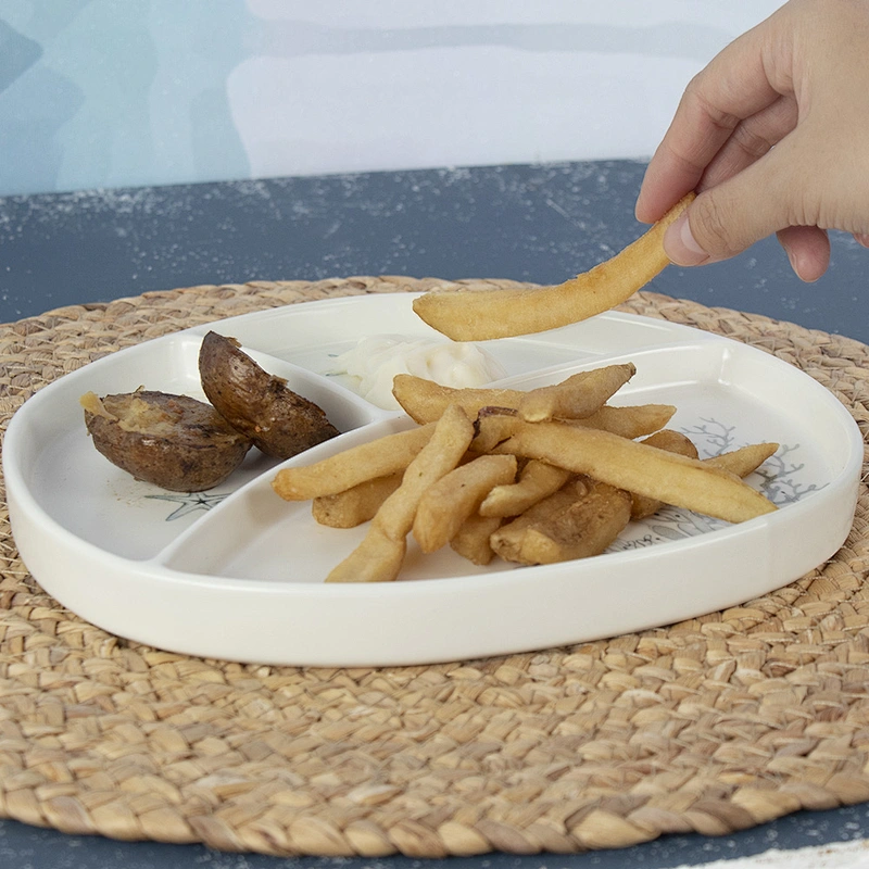 Floral Creative Design special dinnerware table sets ceramic plates set for restaurants
