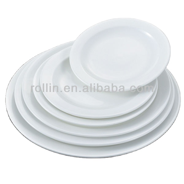 Good quality french style chinese porcelain dinner plate 10''