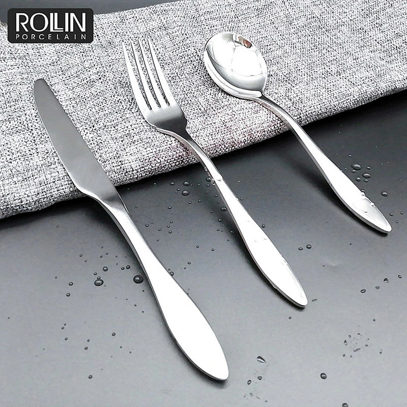 Dessert Knife Dessert Spoon and Dessert Fork for Hotel and Restaurant