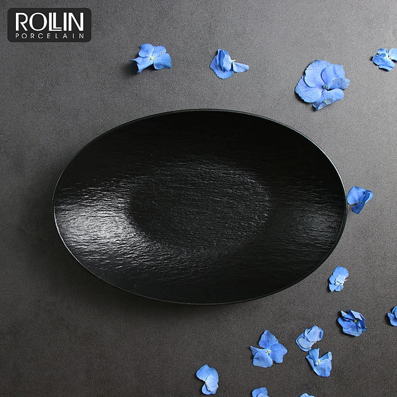 Guangzhou New Product Porcelain Colored Chinaware  Dinner set for Hotel and Restaurant