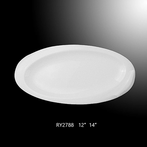 modern restaurant plates bone china dinner sets plates Ceramic serving tray